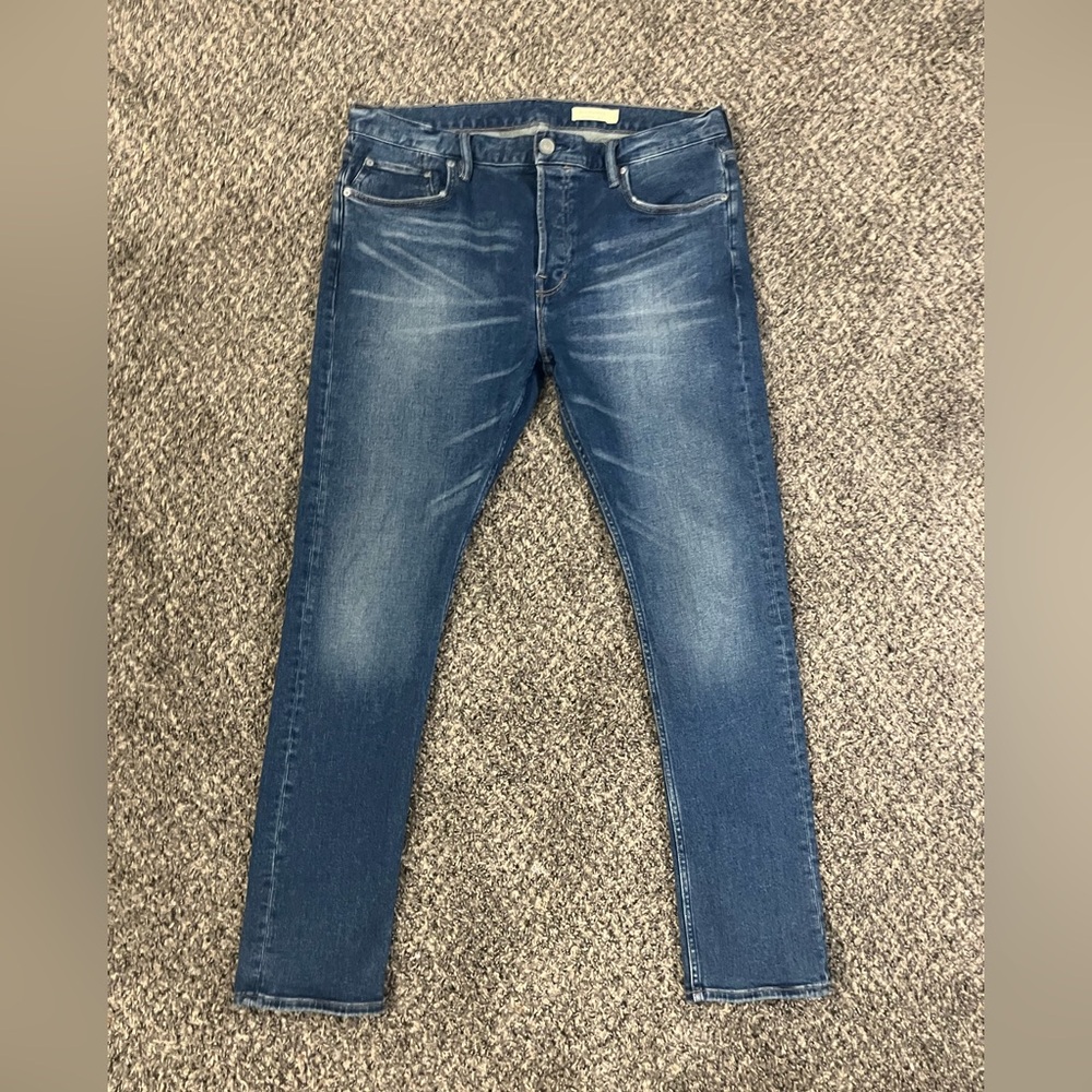 All Saints Blue Slim Men Jeans